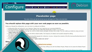 Configure Web Server  Lighttpd  Debian Server 940 [upl. by Leckie582]