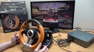 Speedlink Drift OZ Game Testing Review  Lets Go Full Throttle With A Budget Wheel [upl. by Dodge]