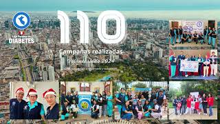 106 CAMPAÑAS DE DIABETES 2024 [upl. by Naeruat715]