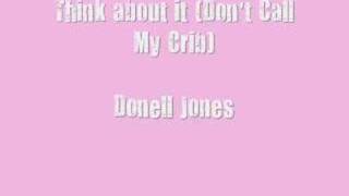 Think About It Donell Jones [upl. by Chrissa]