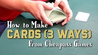 How to Make Cards 3 Ways [upl. by Renie]