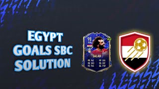 EGYPT GOALS SBC SOLUTION MADFUT 22 [upl. by Earley615]