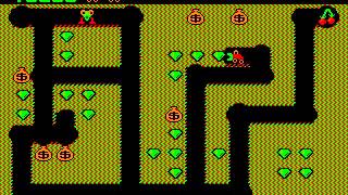 Digger 1983 DOS PC Game [upl. by Haerb306]