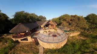 Shumbalala Game Lodge FPV fly through [upl. by Aicat]