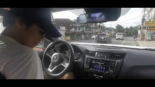 Nissan Navara CalibreX I Cebu City POV Drive [upl. by Ecinnaj]