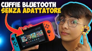 Come collegare le CUFFIE BLUETOOTH a NINTENDO switch SENZA ADATTATORI by LeiX21 [upl. by Wiltz750]