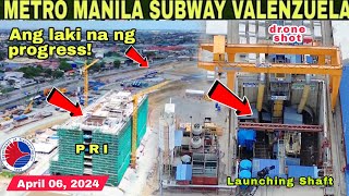 METRO MANILA SUBWAY UPDATE VALENZUELA STATION amp DEPOTApril 062024build3xbuild better more [upl. by Averell617]