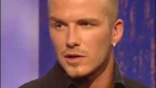 David Beckham Interview  part two  Parkinson  BBC [upl. by Letsirk]