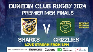 Dunedin Rugby Finals 2024  Premier Men  Dunedin V Green Island [upl. by Yelrah]