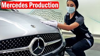 MercedesBenz CClass Production W202 W203 W204 W205 W206 Manufacturing [upl. by Nref]