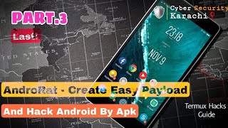 Install AndroRat Payload In Termux  Part3  last Part [upl. by Berman]