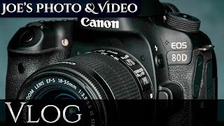 Canon EOS 80D Rolling Shutter Video Test  Vlog [upl. by Ajar]