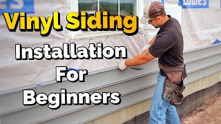 How To Install Vinyl Siding [upl. by Annawek]