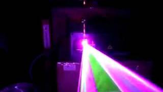 Laserworld CS1500RGB 1500mW fullcolor laser projector [upl. by Shanna482]