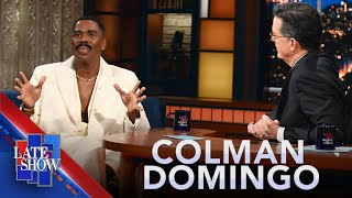 Colman Domingo On Nailing His “Rustin” Character And Hanging With The Obamas [upl. by Eelarual]