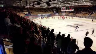 20150918 Halmstad HF  IF TrojaLjungby intro och nedsläpp [upl. by Ahsircal79]