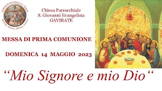 Prime Comunioni 14 maggio 2023 h 1530 [upl. by Ehtnax]