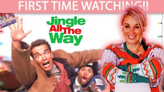 JINGLE ALL THE WAY 1996  FIRST TIME WATCHING  MOVIE REACTION [upl. by Winfred212]