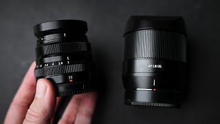 TTArtisan 35mm f18 Vs Fujifilm 35mm f2 WR [upl. by Brigida]