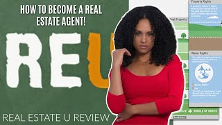 Road To Becoming A Real Estate Agent REAL ESTATE U REVIEW [upl. by Audie]