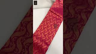 Copper amp Golden Zari Woven Kanchipuram Saree saree ahambotique kanchipuramsaree [upl. by Gaven]