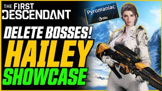 HAILEY IS INSANE Build Showcase 2 Catalysts  The First Descendant [upl. by Oilegor]