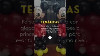 🎈🎉 Short 5 Ideas de Decoraciones con Columnas de Globos [upl. by Natsirk]