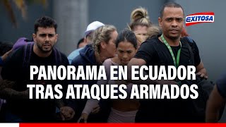 🔴🔵Panorama en Ecuador en medio de la declaratoria de conflicto armado interno [upl. by Rolfe779]