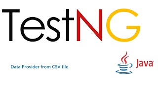 9 TestNG Framework  Data Driven  TestNG Data Provider  Form CSV file [upl. by Brause599]