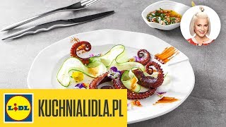 GRILLOWANA OŚMIORNICA 🐙  Daria Ładocha amp Kuchnia Lidla [upl. by Meece924]