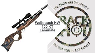 Weihrauch HW 100 KT Laminate  Crackshot Demo and Review [upl. by Tuttle]