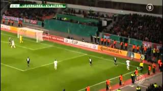 Bayer Leverkusen  1 FC Kaiserslautern 01 Alle Tore amp Highlights [upl. by Arodnap]