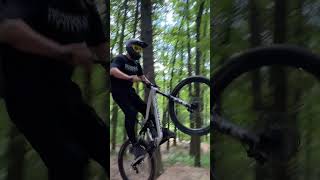 CAŁY ODCINEK JUŻ NA KANALE 🤟 shots short mtb freeride boost bikepark [upl. by Nosnev]