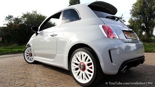 Abarth 500 Sound  Stock vs Magneti Marelli Bombardone 20 [upl. by Erotavlas]