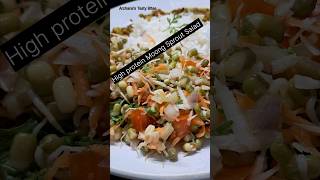 Moong Sprout Salad Shorts youtubeshorts Vegetable Salad [upl. by Enecnarf821]