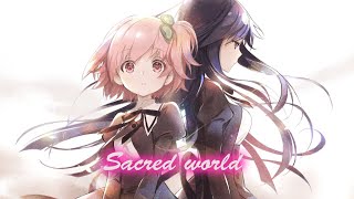 突擊莉莉 Bouquet OP FULL 『Sacred world』【AMV 中日歌詞】 [upl. by Sands359]