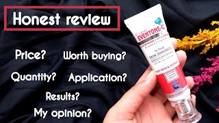 HONEST REVIEW Eventone C whitening cream [upl. by Alhan]