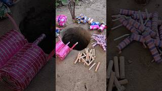 Different Types of Diwali Crackers Testing In Hole  पानी पानी Sound  महाबली बम  KIT KAT  Bullet [upl. by Adler]