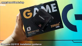 GameBox G10 Connection guidance User Tutorial step by step gamesplanet13 SINGHTECH1 [upl. by Rawdin]