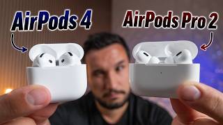 NEW AirPods 4 vs AirPods Pro 2  ULTIMATE Comparison [upl. by Meakem417]