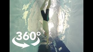 360 degree Freestyle Swimming  Endless Pool Edition Underwater version [upl. by Rhea]