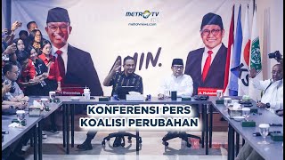 LIVE  Konferensi Pers Kesiapan Pendaftaran Pasangan AMIN [upl. by Yeldud]