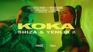 Shiza amp Yenlik  Koka  Live CocaCola x õzen [upl. by Ahsoek]