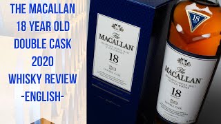 The Macallan 18 Year Old double cask 2020  english review 7 ep59 single malt scotch whisky [upl. by Leuamme106]