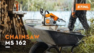 The new STIHL MS 162 chainsaw – time for the outdoors  STIHL [upl. by Renwick]