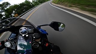 Taking my GSXR to some backroads [upl. by Linus955]