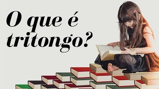 O que é tritongo Tritongo é o nome dado a combinação [upl. by Chet]