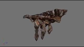 Monster Hunter Tri Baggi Great Baggi Barroth Ceadeus Uroktor c4d [upl. by Rede]