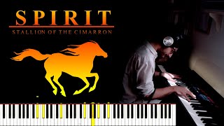 Spirit el corcel indomable  Homeland Piano Cover [upl. by Lory]