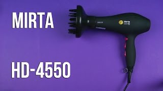 Распаковка MIRTA HD4550 Fashion PRO hair [upl. by Kciredorb]